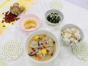 高齢者施設お食事「薬膳食」