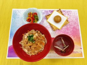高齢者施設のお食事　薬膳の日・ご当地食